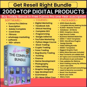 2000+ Digital Products Bundle